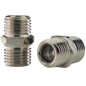 Airbrush Air Hose Connector 1/4 BSP Male - 1/4 BSP Male x 2