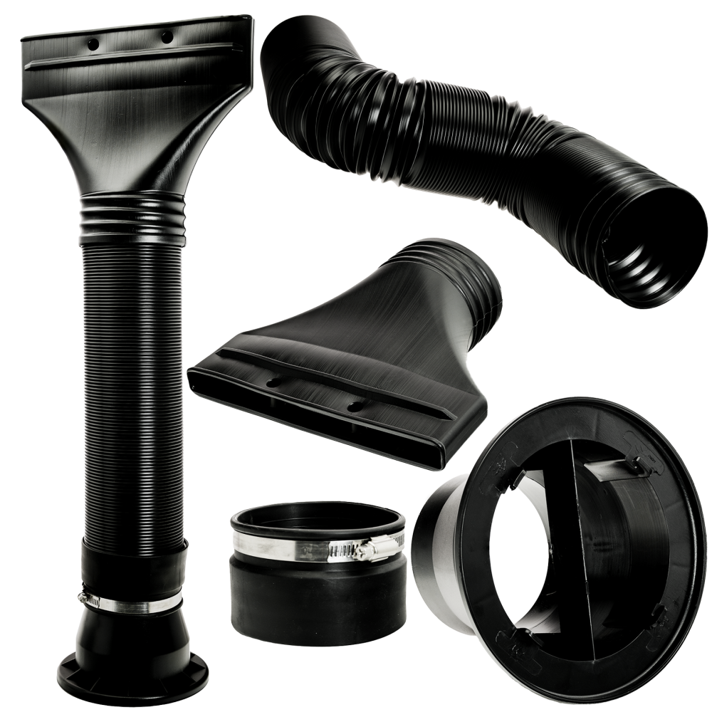Airbrush Spray Booth Exhaust Hose 4 Airbrush Exhaust Hose Kit