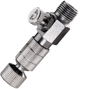 Airbrush Quick Disconnect With Air Adjustment Valve