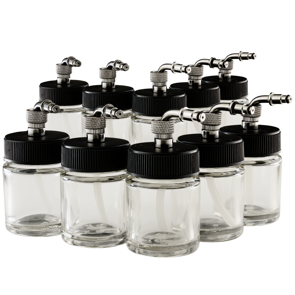 Airbrush Side Feed Paint Jars
