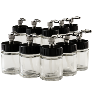 Airbrush Side Feed Paint Jars