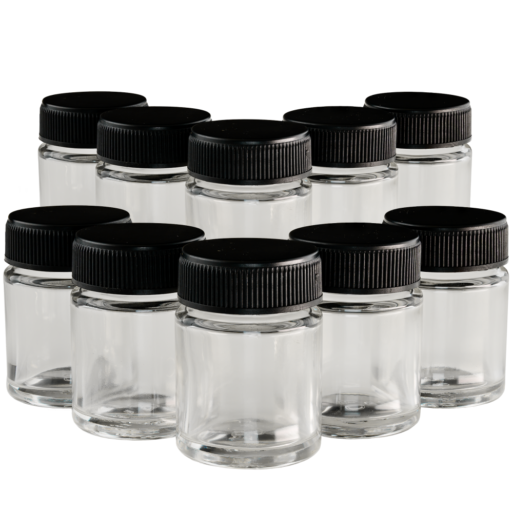 Airbrush Paint Jars
