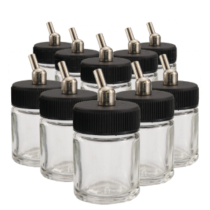 Airbrush Push Fit Jars
