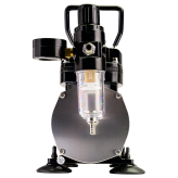 Airbrush Compressor On Demand With Electric Cooling Fan, Air Pressure Regulator, Air Filter and Water Trap