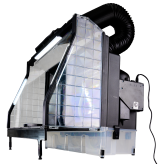 Waterfall Airbrush Spray Booth BARTSHARP Airbrush