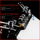 AIrbrush-Spray-Booth-Paint-Station-ACcessories-Shelf