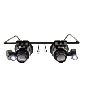 Twin Magnification Lens Glasses 20x
