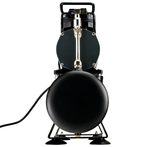 Airbrush Compressor With Air Tank, Electric Cooling Fan, 2 Power Positions, Air Pressure Regulator, Air Filter and Water Trap