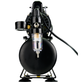 Airbrush Compressor With Air Tank, Electric Cooling Fan, 2 Power Positions, Air Pressure Regulator, Air Filter and Water Trap