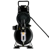 Airbrush Compressor With Tank Twin Pistons BARTSHARP Airbrush AC04