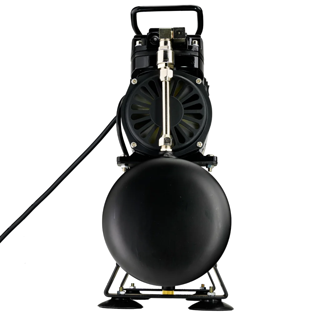 AIrbrush Compressor BARTSHARP Airbrush AC04 4 Airbrush Compressor With Tank Twin Pistons BARTSHARP Airbrush AC04
