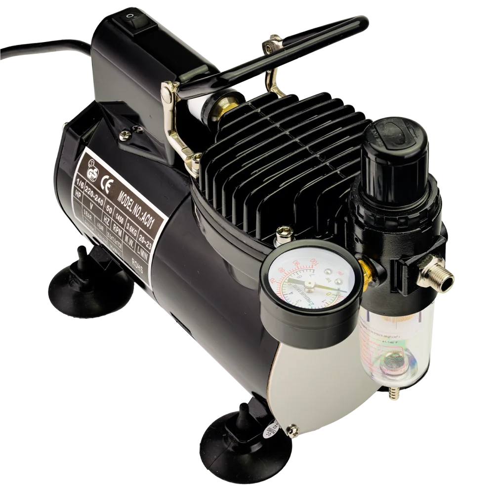 Airbrush Compressor BARTSHARP AIrbrush AC01 Potable airbrush compressor
