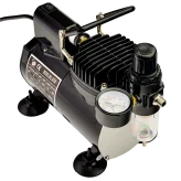 Potable airbrush compressor