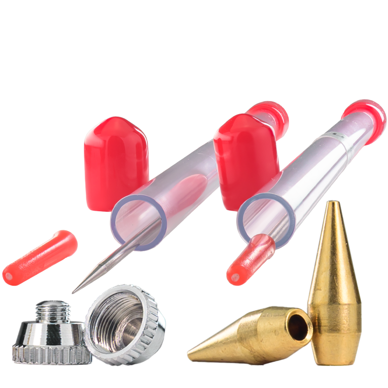Airbrush Needle for 116B & C and 183 Airbrush Airbrush Nozzle for 116B & C and 183 Airbrush Airbrush Nozzle Cap for 116B & C and 183 Airbrush